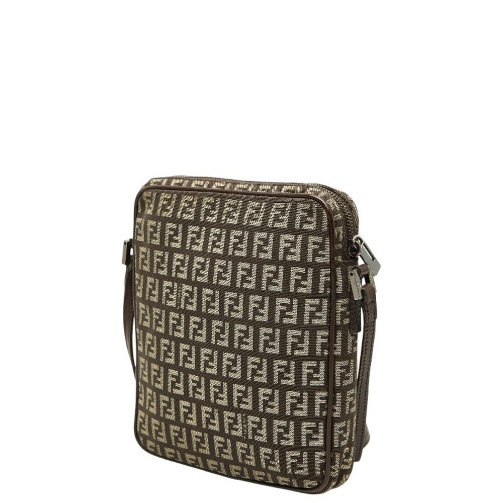 FENDI Brown Leather Shoulder Bag - Picture 2 of 12